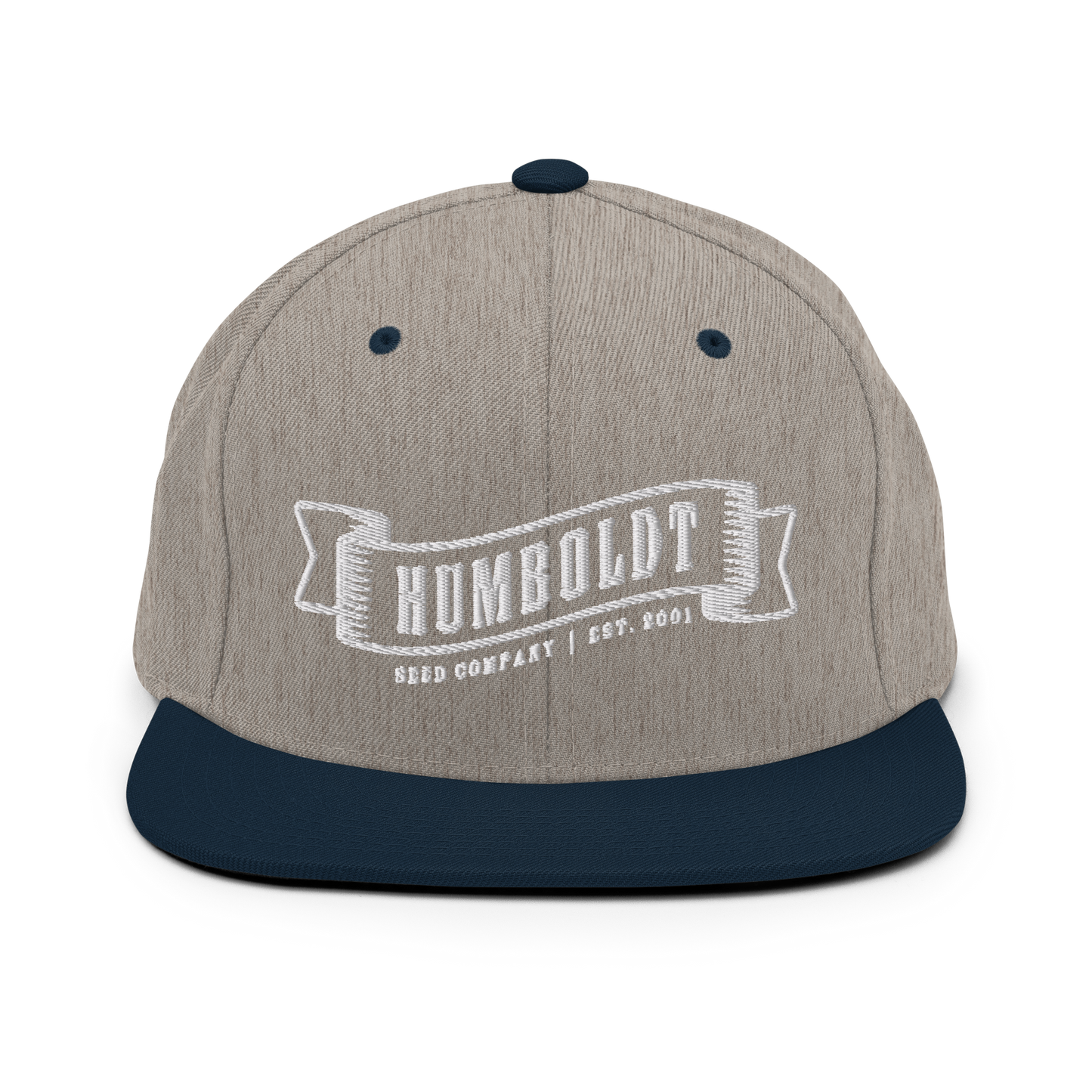 Logo Snapback Hat (Embroidered)