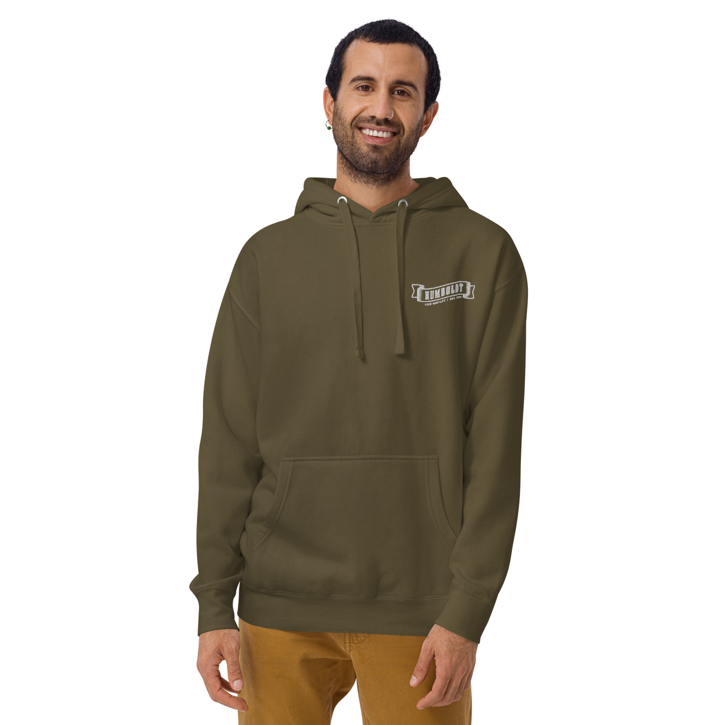 Chest Logo Unisex Hoodie