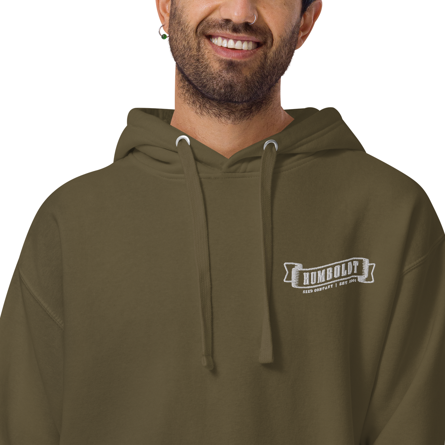Chest Logo Unisex Hoodie