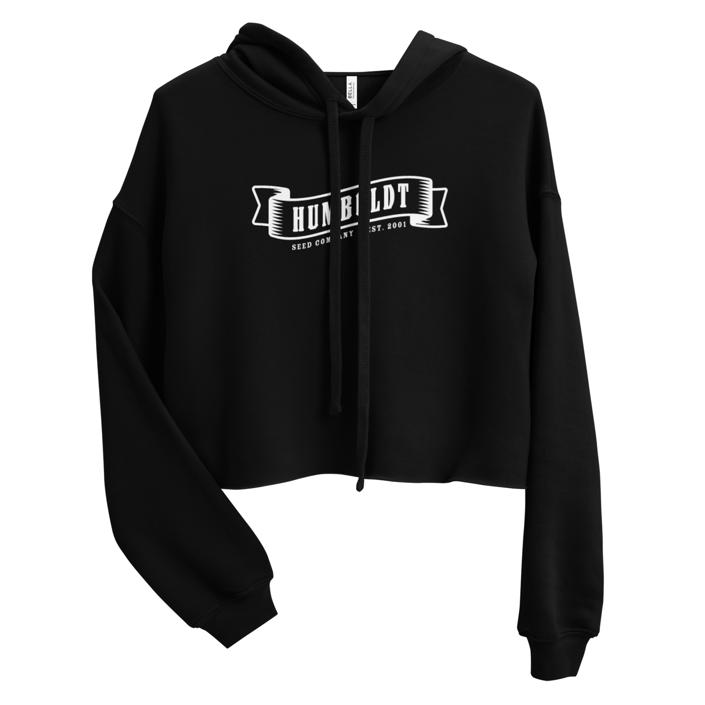 Logo Crop Hoodie