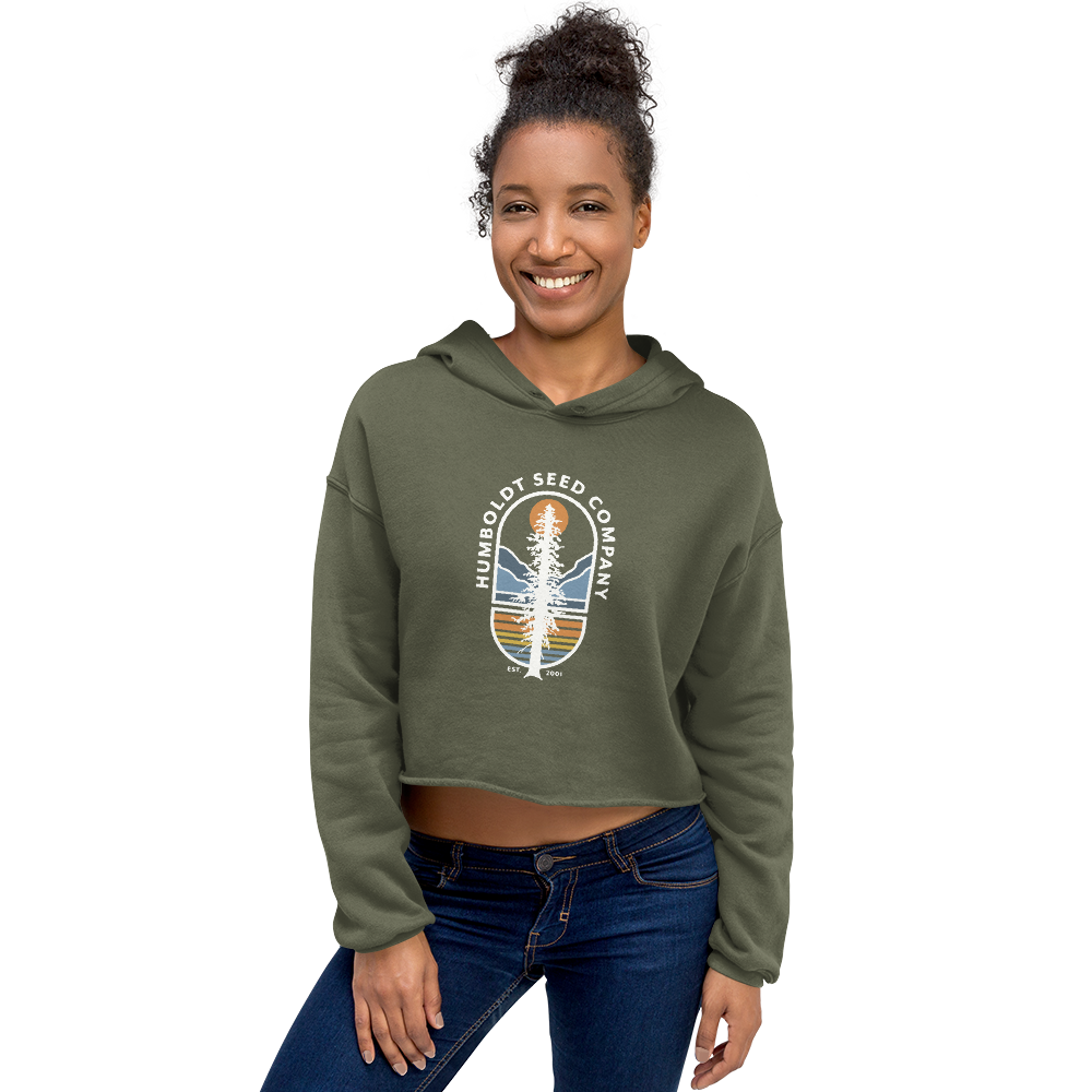 Coastal Redwood Crop Hoodie