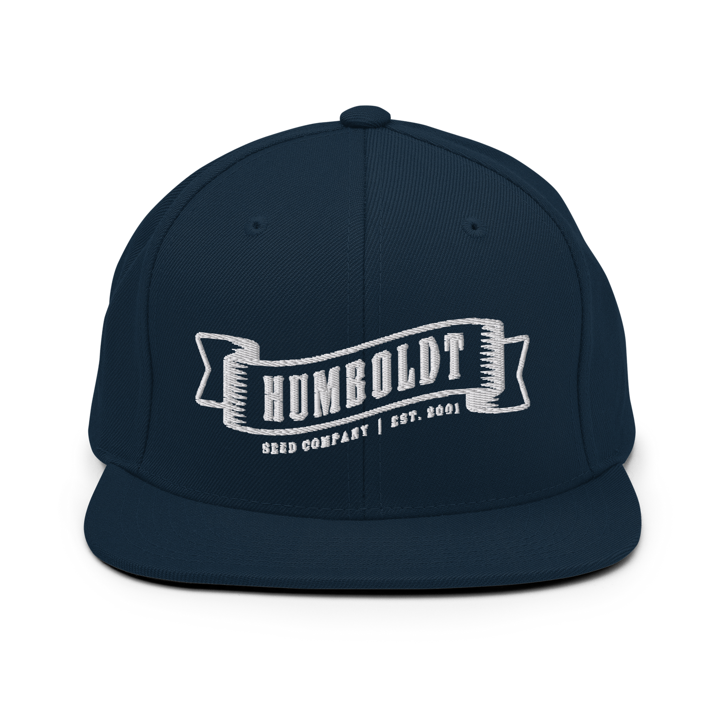 Logo Snapback Hat (Embroidered)